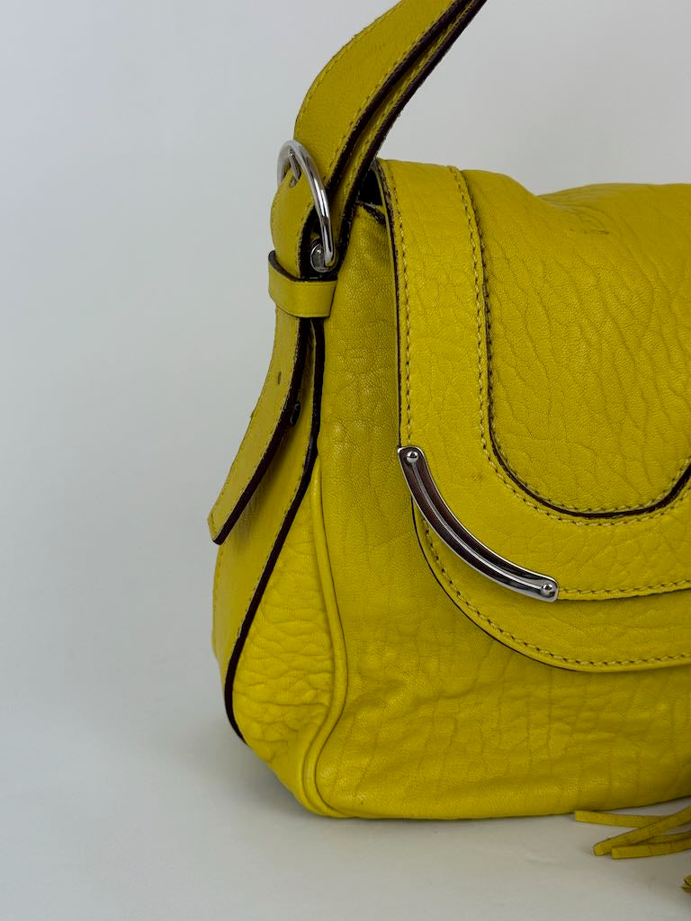 Celine Leather Shoulder Bag
