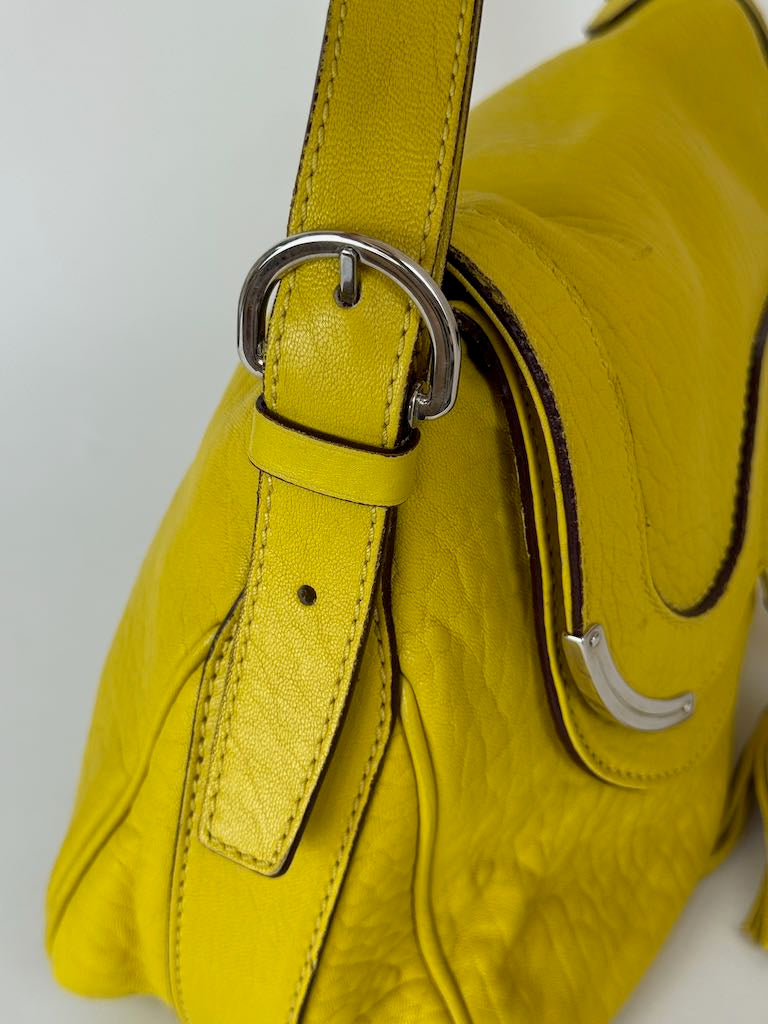 Celine Leather Shoulder Bag