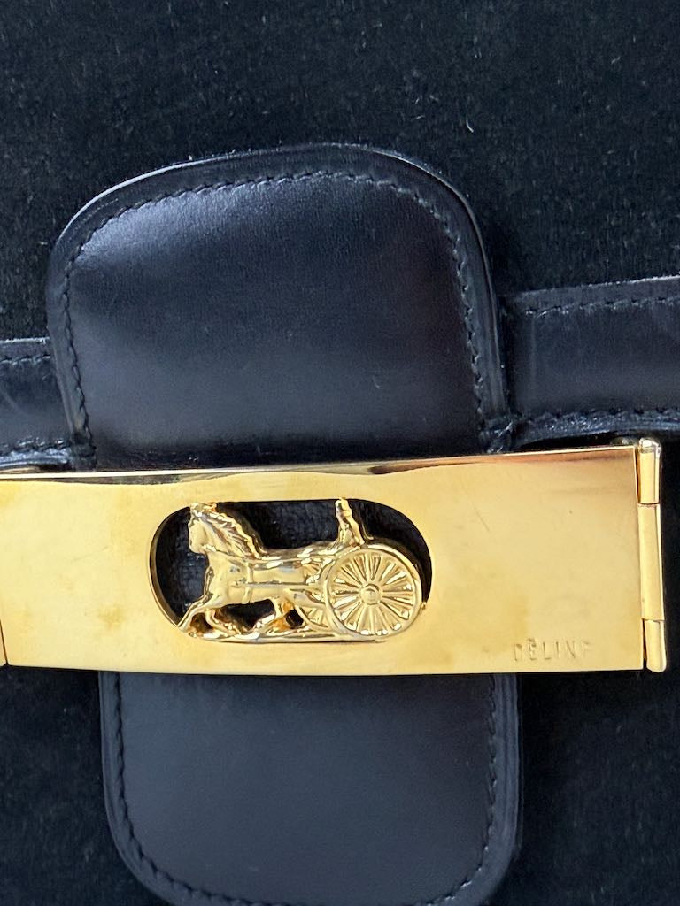 Celine Sulky Bag with Carriage Hardware