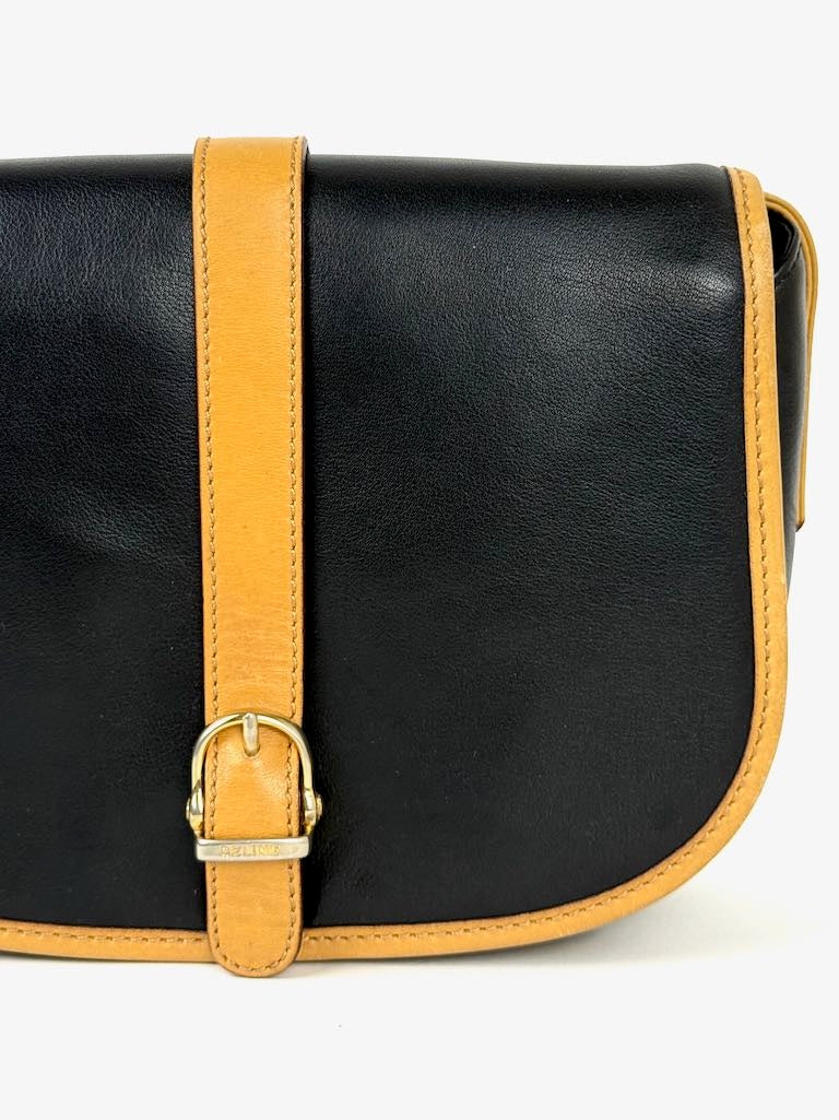 Celine Vintage Leather Pochette Crossbody