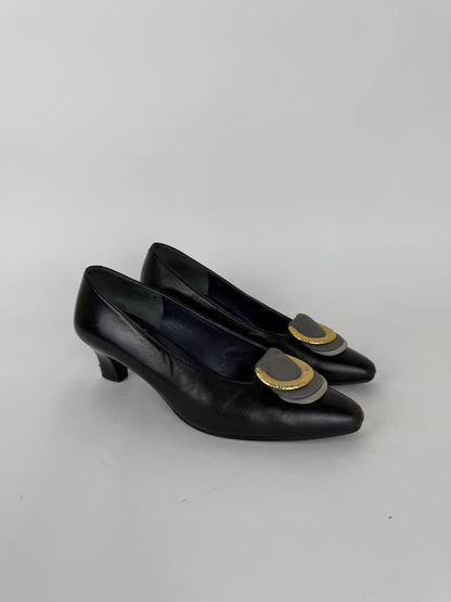 Miss Chloé black heels - size 36