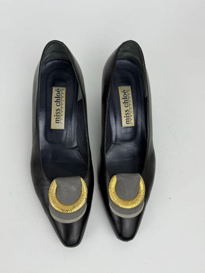Miss Chloé black heels - size 36