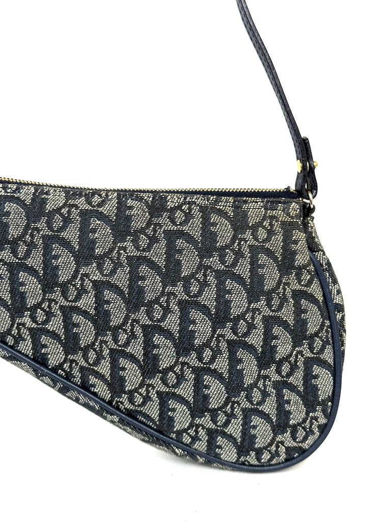 Christian Dior Trotter Saddle Pochette