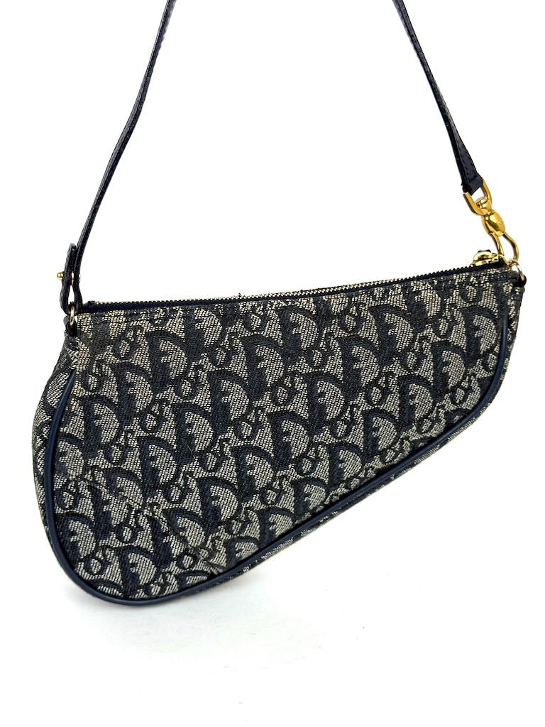 Christian Dior Trotter Saddle Pochette