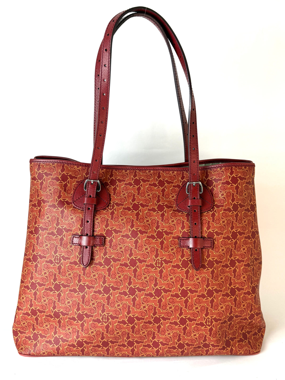 Celine Sulky Line handtas met Carriage-patroon