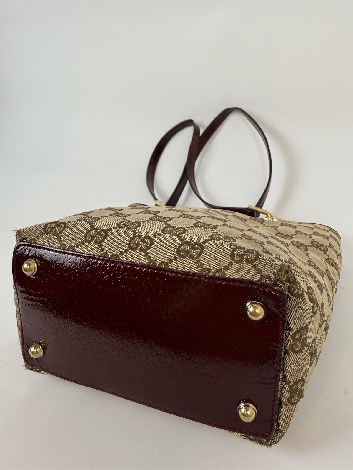 Gucci GG canvas one-shoulder bag