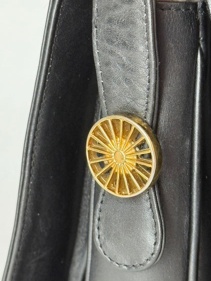 Celine Vintage Shoulder Bag with Horse Carriage Clasp