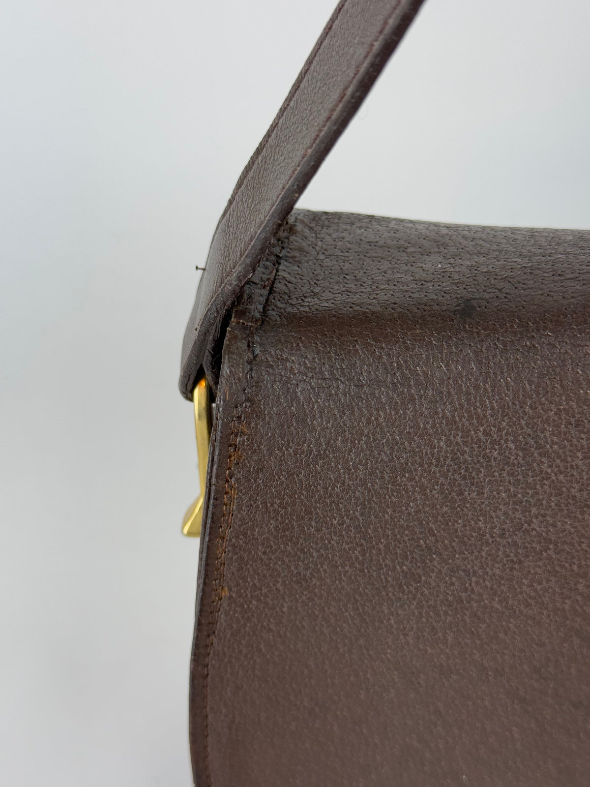Gucci Sherry Line leren tas met horsebit-hardware