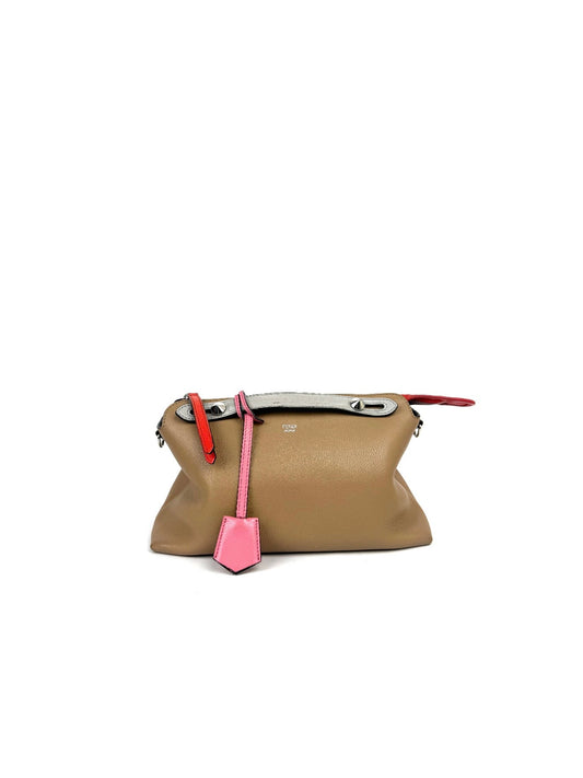 Fendi By The Way bag in beige leather