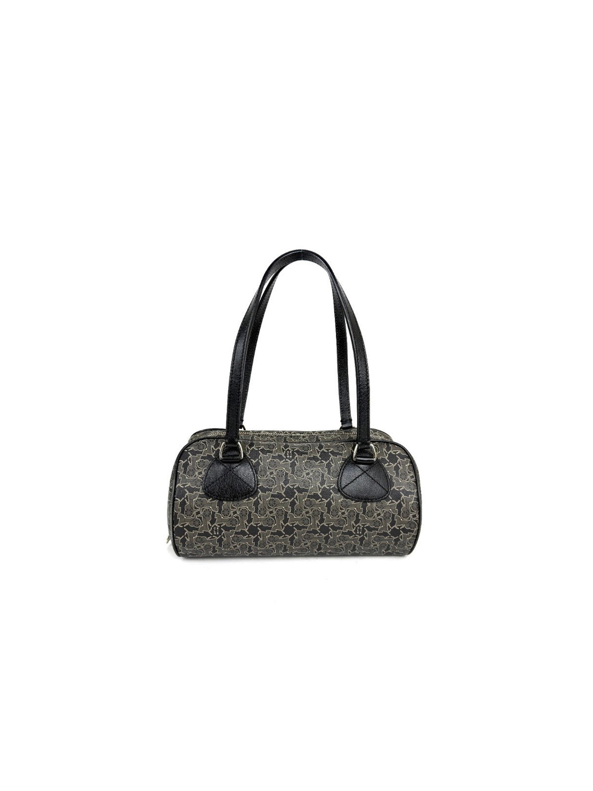 Celine Carriage Print Mini Boston Bag