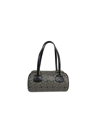 Celine Carriage Print Mini Boston Bag
