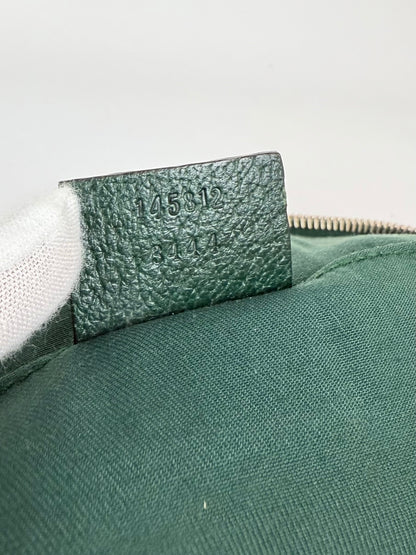 Gucci GG Canvas Web Baguette