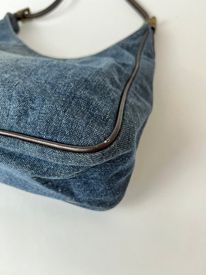 Fendi denim 8BR158 Shoulder Bag