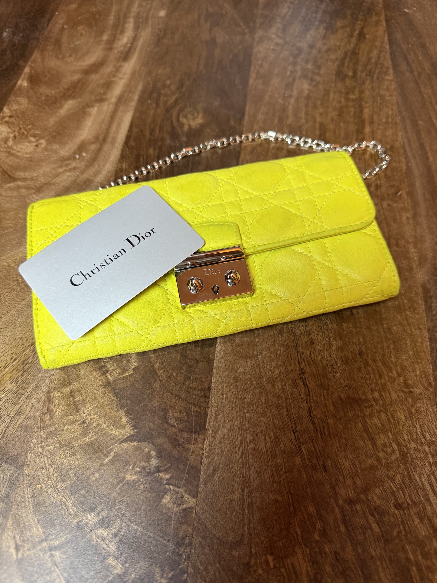 Dior Chain Wallet