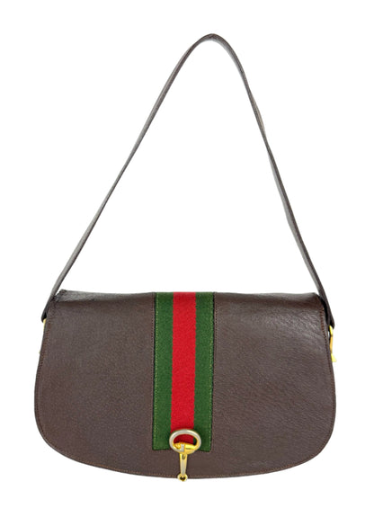 Gucci Sherry Line leren tas met horsebit-hardware