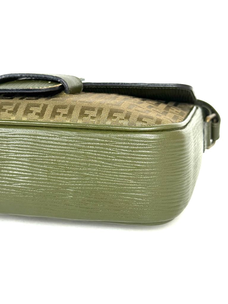 Fendi Monogramma FF Zucca Shoulder Bag