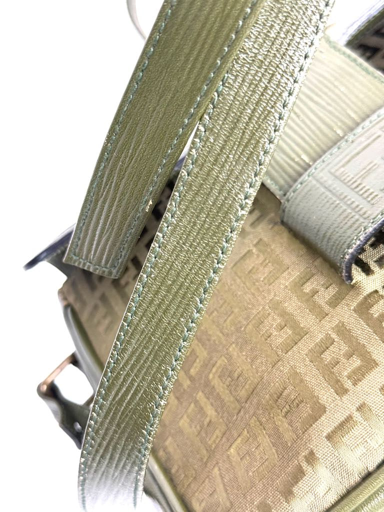 Fendi Monogramma FF Zucca Shoulder Bag