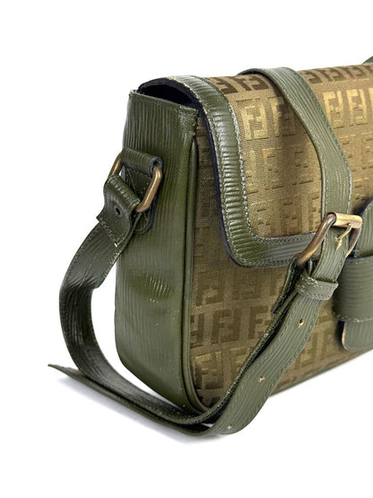 Fendi Monogramma FF Zucca Shoulder Bag