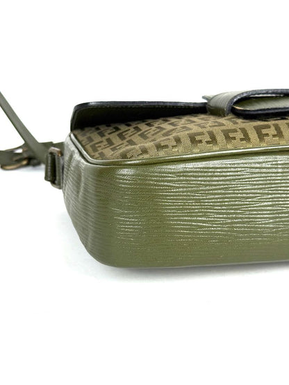 Fendi Monogramma FF Zucca Shoulder Bag