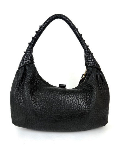 Fendi Zucca Spy in black leather