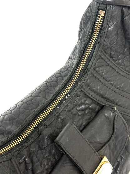 Fendi Zucca Spy in black leather