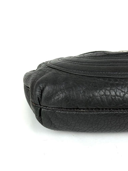 Fendi Zucca Spy in black leather