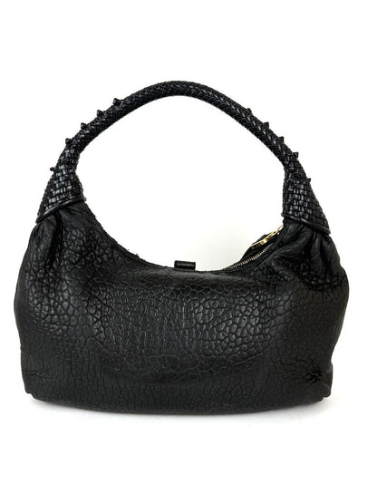 Fendi Zucca Spy in black leather