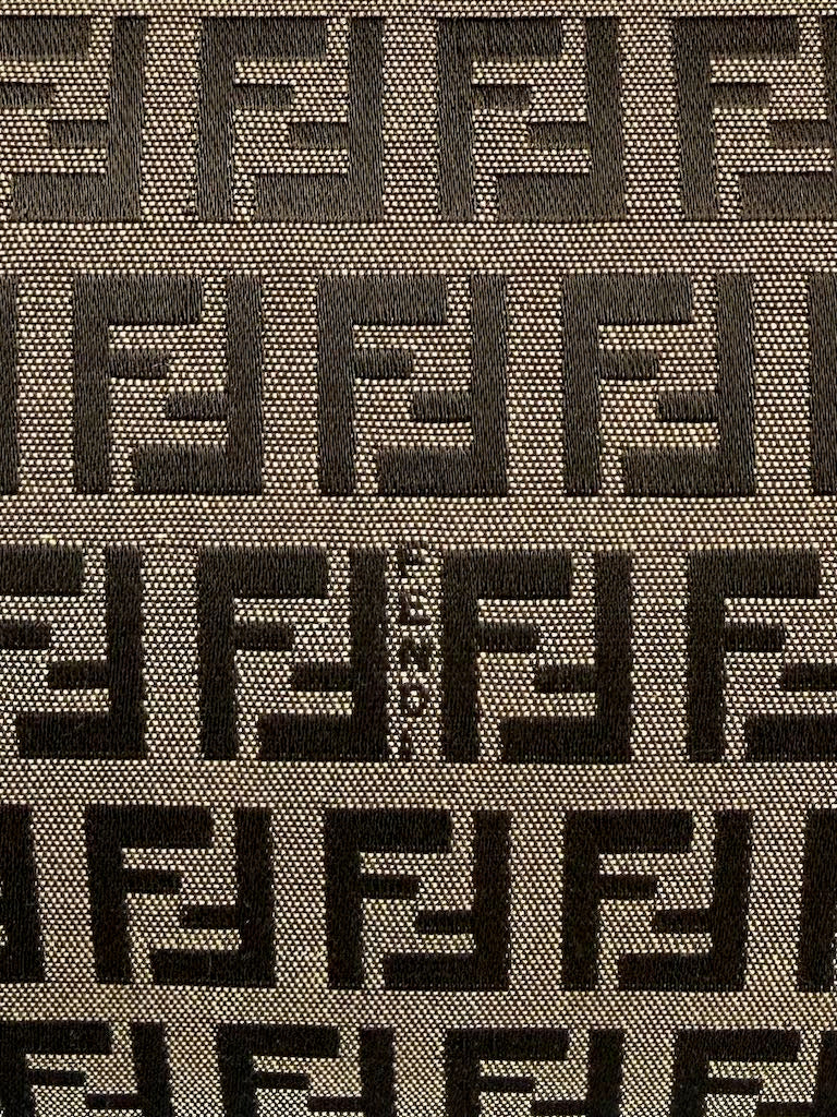 Fendi Zucchino Canvas Baguette