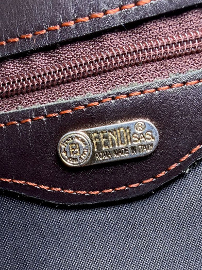 Fendi Zucchino Canvas Baguette