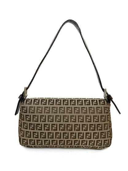 Fendi Zucchino Canvas Baguette