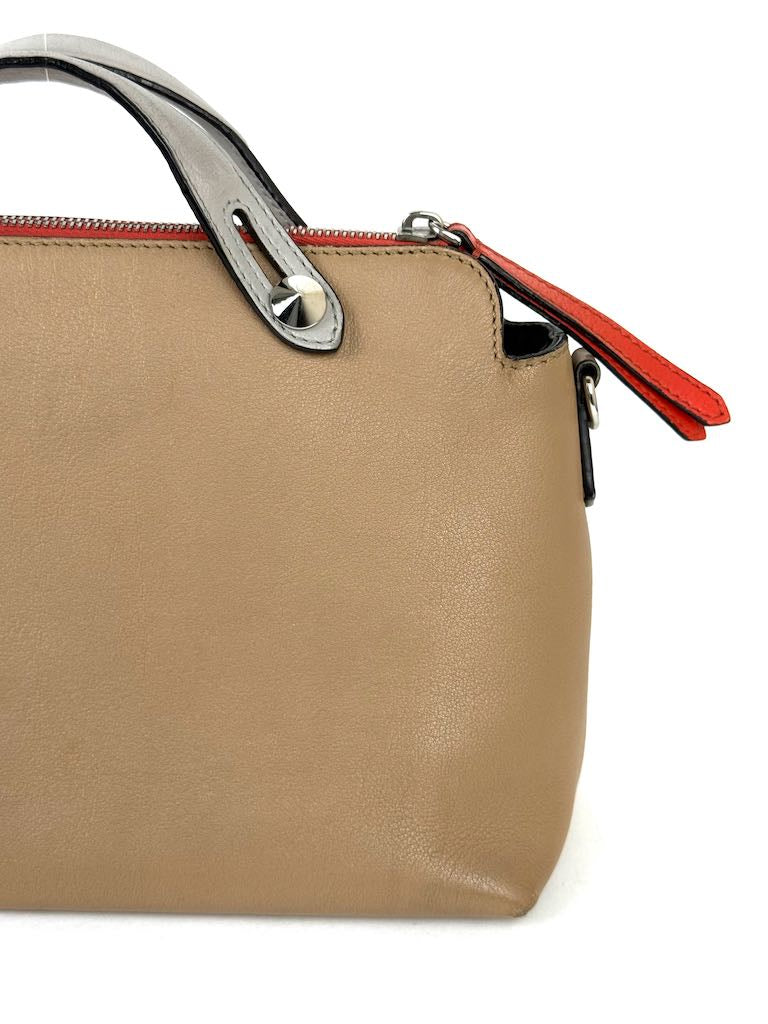 Fendi By The Way bag in beige leather