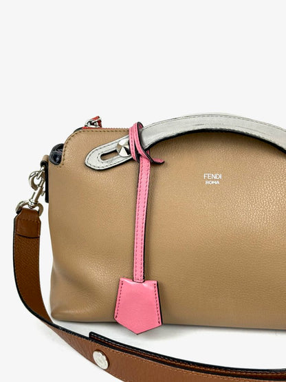 Fendi By The Way bag in beige leather