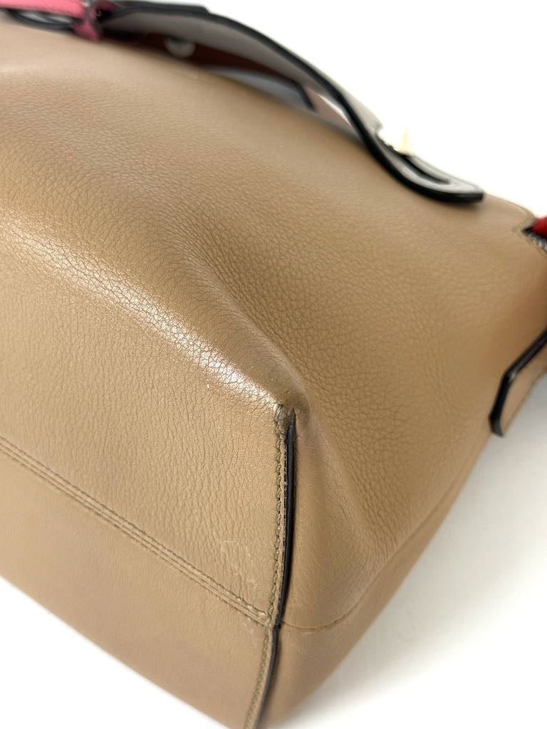 Fendi By The Way bag in beige leather