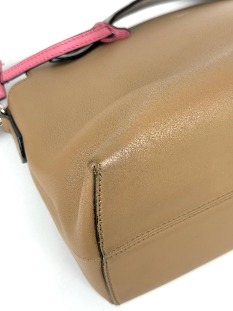 Fendi By The Way bag in beige leather