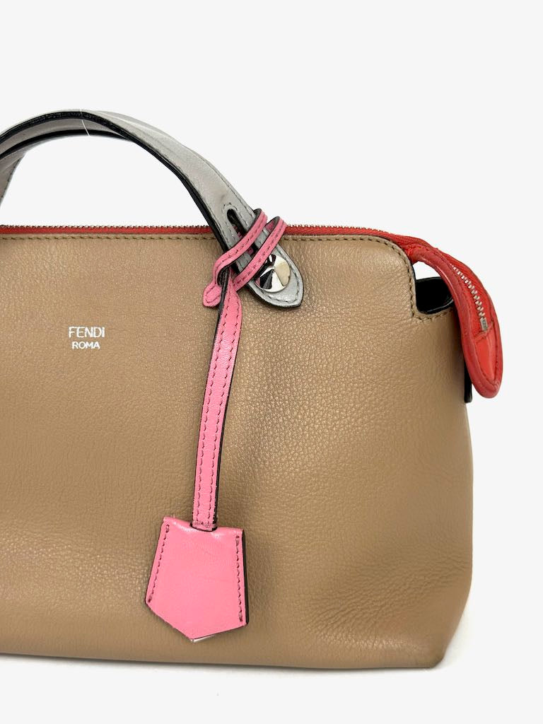 Fendi By The Way bag in beige leather