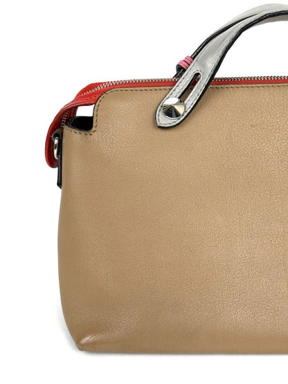Fendi By The Way bag in beige leather