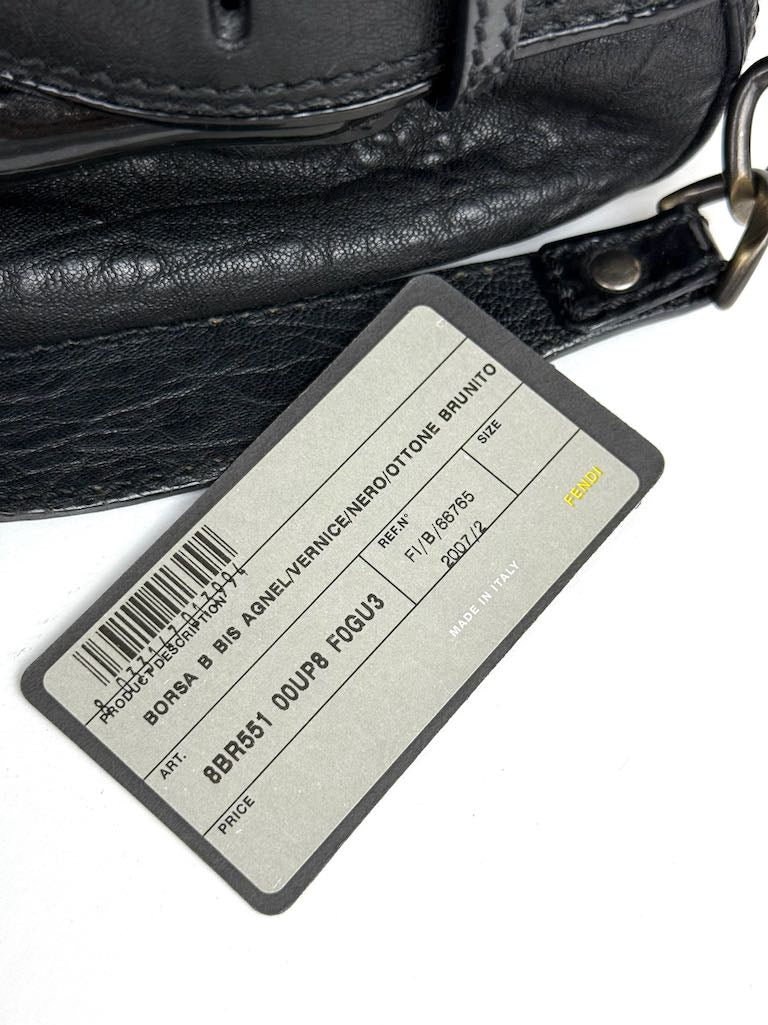 Fendi bag in black leather