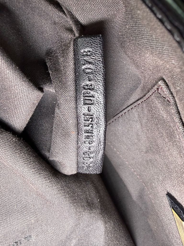 Fendi bag in black leather