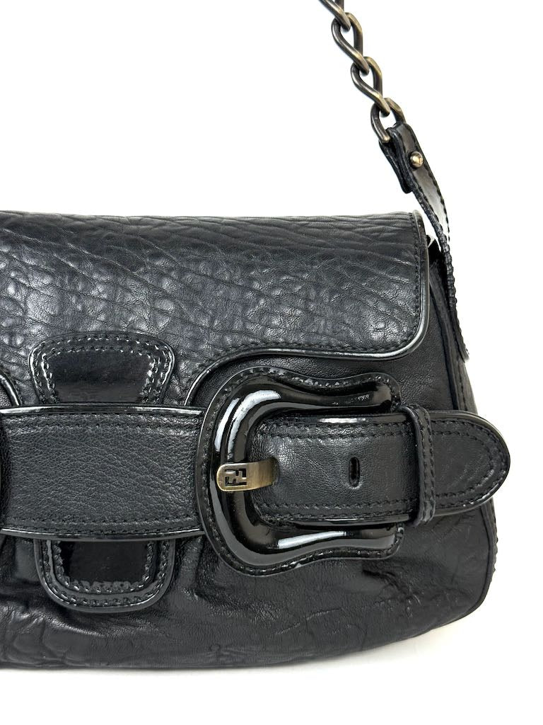 Fendi bag in black leather