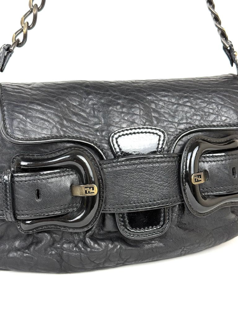 Fendi bag in black leather
