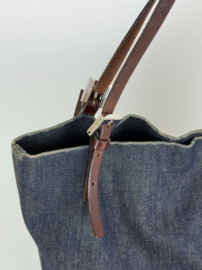 Fendi Denim Tote Bag