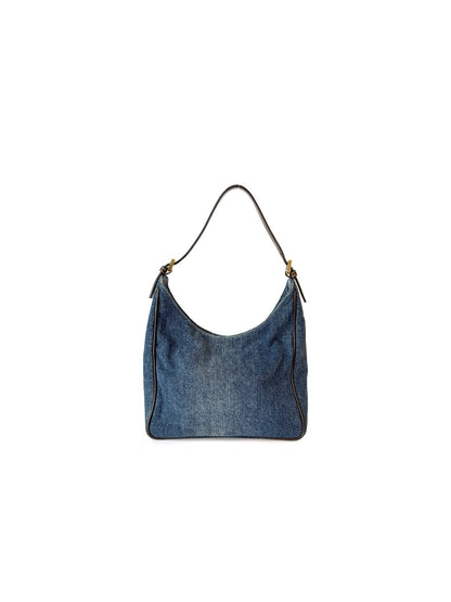 Fendi denim 8BR158 Shoulder Bag