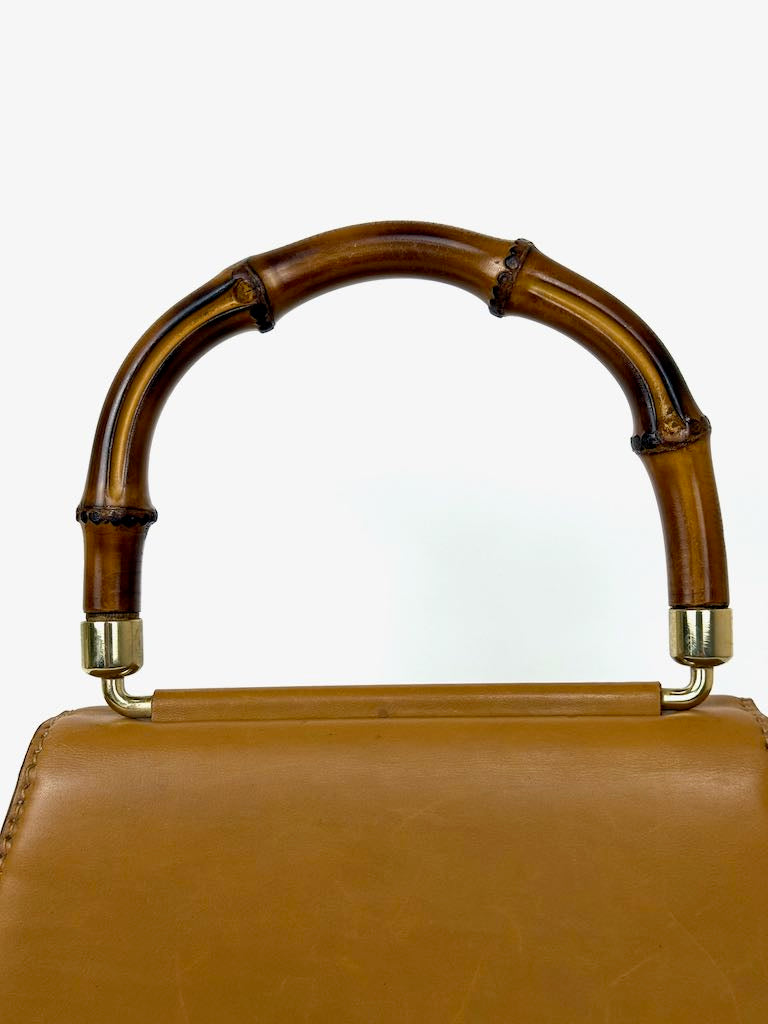 Gucci Bamboo Turn Lock Handbag