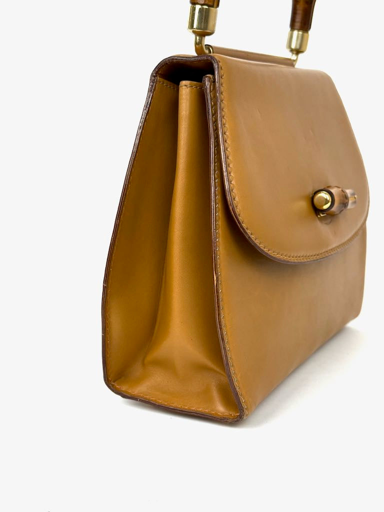 Gucci Bamboo Turn Lock Handbag