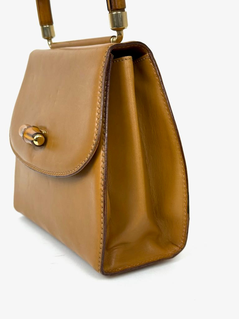 Gucci Bamboo Turn Lock Handbag