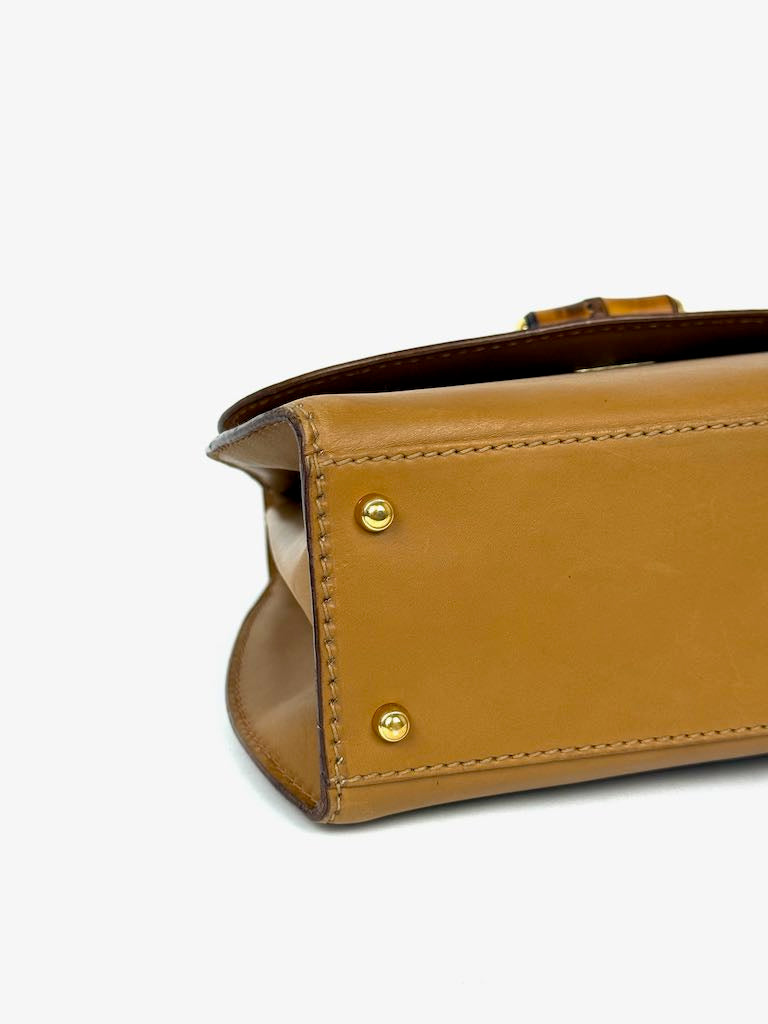 Gucci Bamboo Turn Lock Handbag