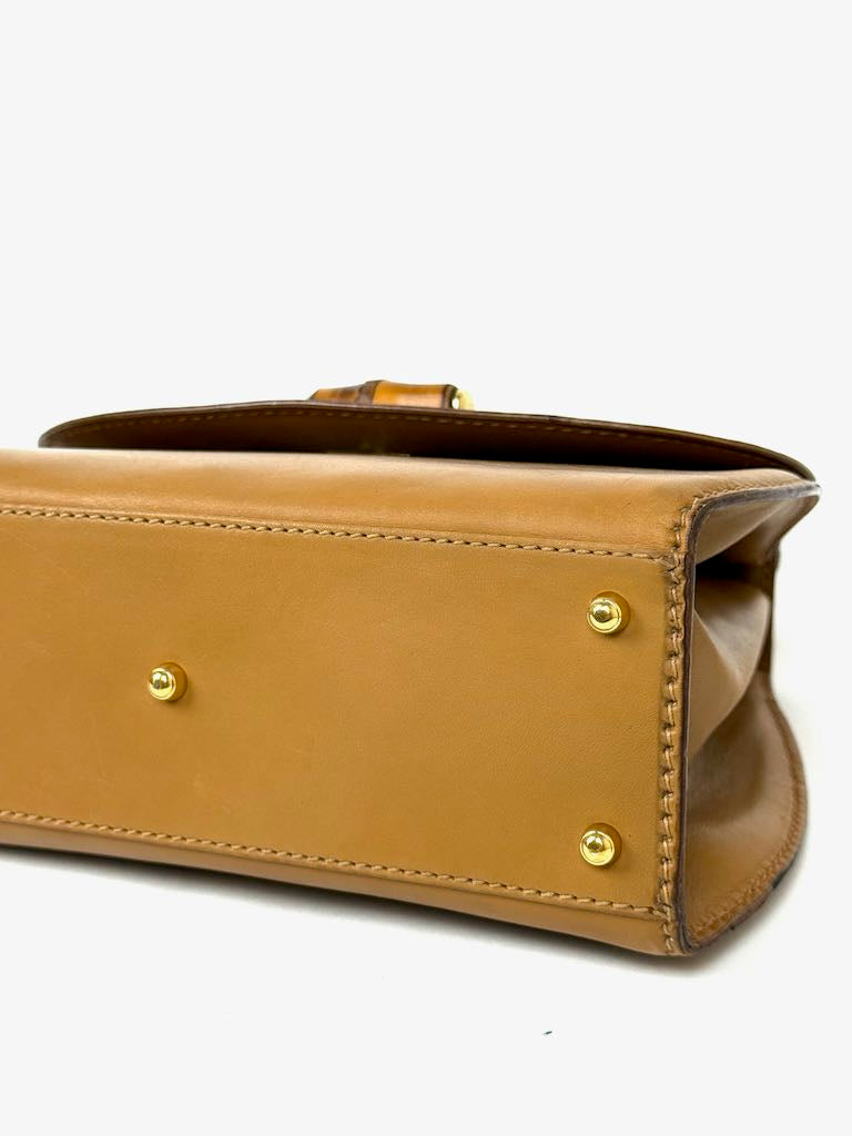 Gucci Bamboo Turn Lock Handbag