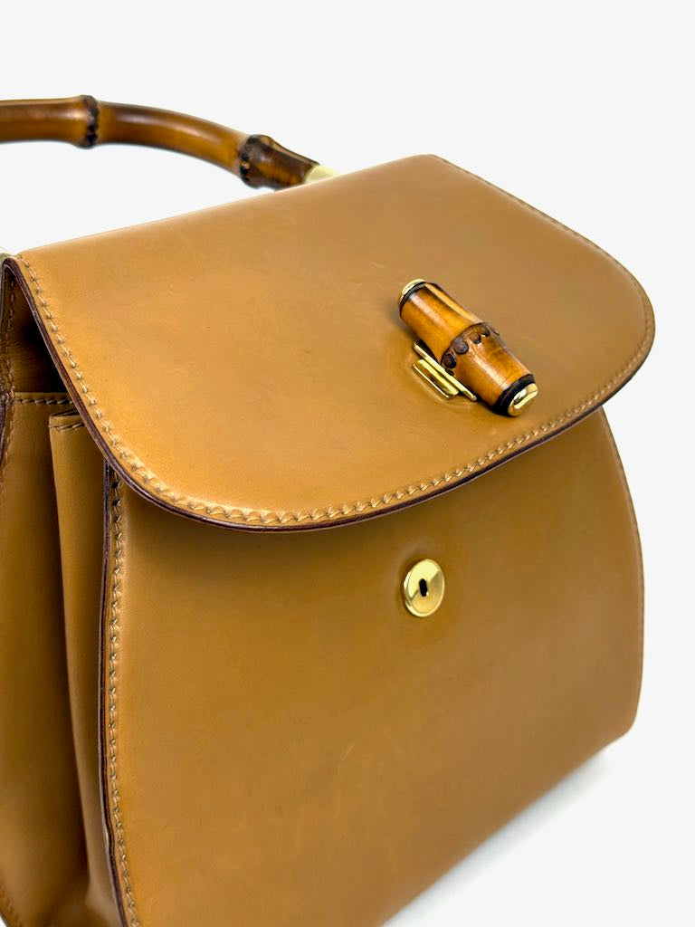 Gucci Bamboo Turn Lock Handbag
