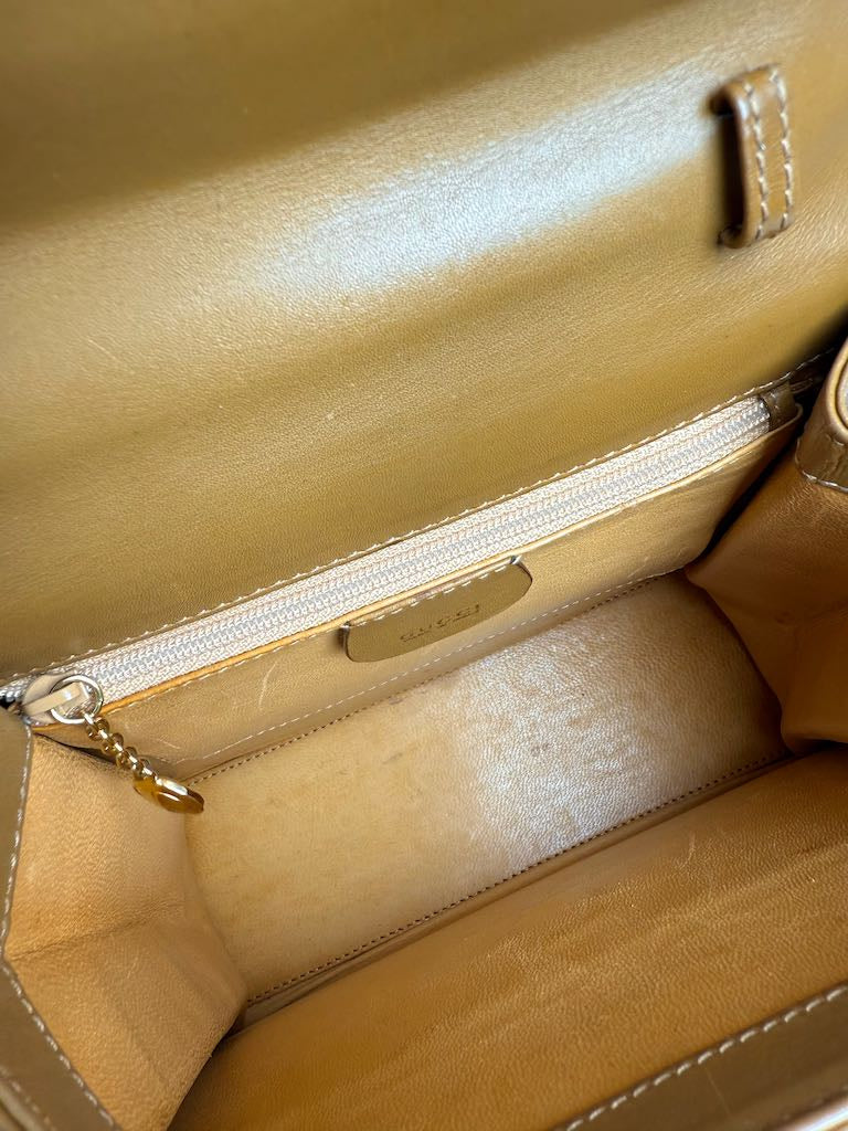 Gucci Bamboo Turn Lock Handbag