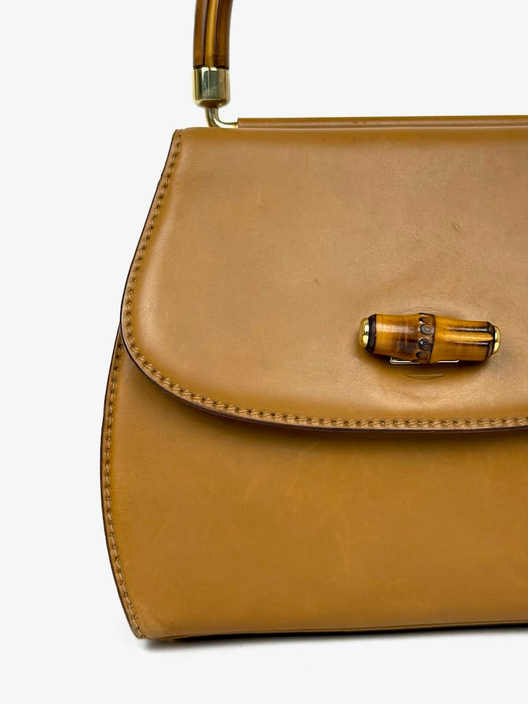 Gucci Bamboo Turn Lock Handbag